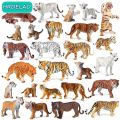【Sandmdm】 2023 Realistic Wild Zoo Animals African Tiger Cub Model Figurines Action Figures Models Collection Educational Toys for Children Gift.