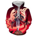 Cross border naruto popular anime same sweatshirt 3D print casual hooded sweatshirt COS. 