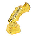 Golden Boot Trophy Gloss Football Golden Boot Award Multi Purpose for Bookshelf. 