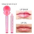 2-in-1 Lollipop Color Changing Lipstick Lipstick Double-ended Moisturizer Oil Lip Balm High Color Rendering Star Lip Gloss Stick. 