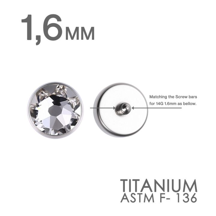 Microdermal%20Medusa%20Titanium%20Dermal%20Crystal%20Top%20Piercing%20Surface%201.6mm%2014G%203%204%205%207mm%20Choose%20Jewel%20Color%201Pc%20-%20Image%204