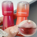 Transparent Water Glossy Lip Gloss Red Mirror Jelly Liquid Lipstick Moisturizing Long-lasting Lip Tint Korean Makeup Cosmetics.