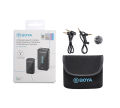 BOYA BY-XM6-S1 Mini Ultra Compact ( 2 Years official warranty)  2.4GHz Dual-Channel Wireless Microphone System. 