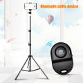 Mini Bluetooth-compatible Remote Control Button Wireless Controller Self-timer Camera Stick Shutter Release Phone Photo Selfie.