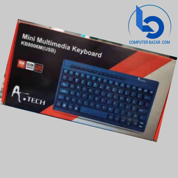 A.Tech Mini USB Multimedia Keyboard (KB8006M)
