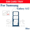 Samsung Galaxy A12 Sim Tray Micro SD Card Slot with Sim Ejector Pin Replacement Part:.
