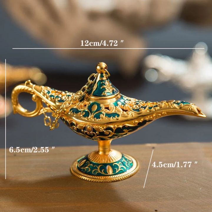 12cm(4.7)Classic%20Rare%20Hollow%20Legend%20Aladdin%20Magic%20Genie%20Lamps%20Incense%20Burners%20Retro%20Wishing%20Oil%20Lamp%20Home%20Decor%20Gift%20-%20Image%205