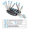 Bike Repair Tool Kit 16 in 1 Portable Socket Multipurpose Wrench Bicycle Multi Tool - সাইকেল.