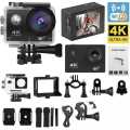 Ultra HD Action Camera 12MP 2" LCD 30M Waterproof 170D Helmet Bicycle Video Camera Outdoor Sport Camera pc.