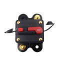 12V 24VDC Circuit Breaker 50A 60A 80A 100A 150A 200A 250/300A Fuse Reset Holder Switch for Solar Home System Overload Protection.