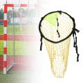 Football Goal Target Practice Net 20inch Diameter Accessories Easily Detach for Accuracy Training.