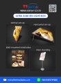 Weima lightbox,Ultra Slim Led Light Box, A3 size || (12 inch by 17 inch) || (1 * 1.4) feet photo frame light led light advertising box menu led display light box 0.9CM Super Thin Board Exchangeable Inner Poster Easily HD Magic Tools Menu Card Restaurant.