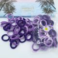 High elasticity towel ring that does not damage hair, seamless and fresh hair tie, colorful hair tie rubber band for girls.