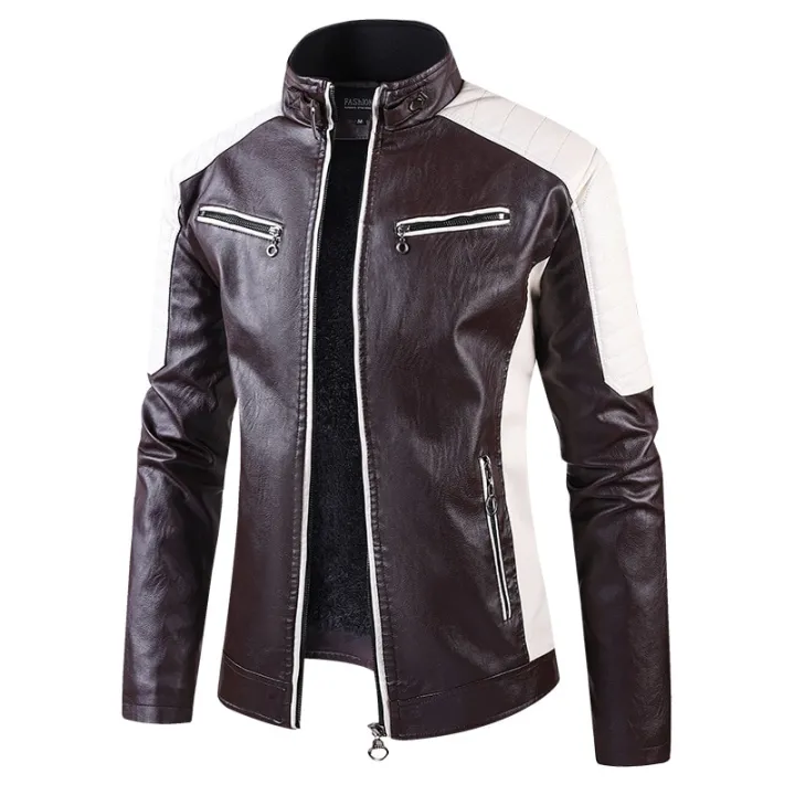 Autumn%20Winter%20Leisure%20Motorcycle%20Stitching%20Pu%20Leather%20Jacket%20Men's%20Fashion%20Stand-up%20Collar%20Retro%20Warm%20PU%20Leather%20Jacket%20Coats%20-%20Image%204