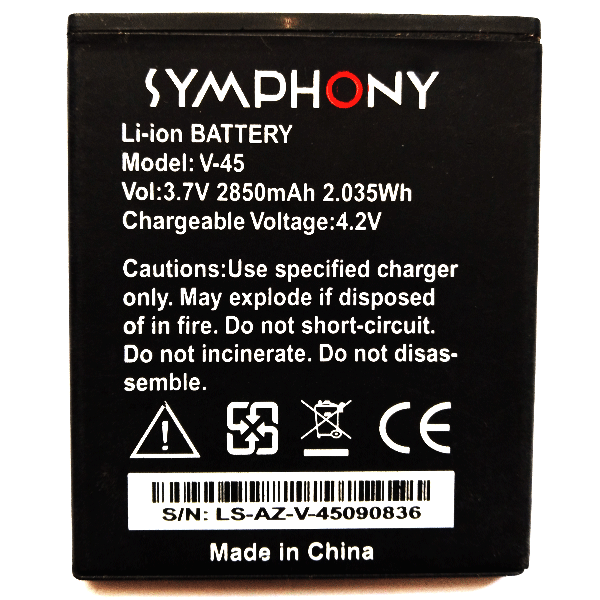 Mobile%20Battery%20for%20Symphony%20V45%20Battery-%202850mAh%20-%20Image%202
