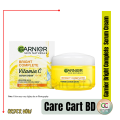 Original Garnier Bright Complete Vitamin C Serum Cream -UV Day Cream - India. 