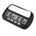Chess Clock, Digital Chess Timer & Game Timer, 3-In-1 Multipurpose Portable Professional Clock Black.