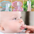 Exclusive Baby Finger Tooth Brush - Transparent. 