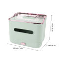 Tissue Box Organizer Multifunctional Tissue Box Holder PP Plastic for Living Room for Vanity. 