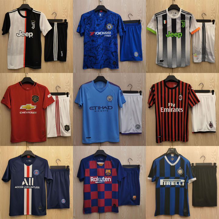 19-20 etro football jersey suit anchester City home and away jersey team form training
