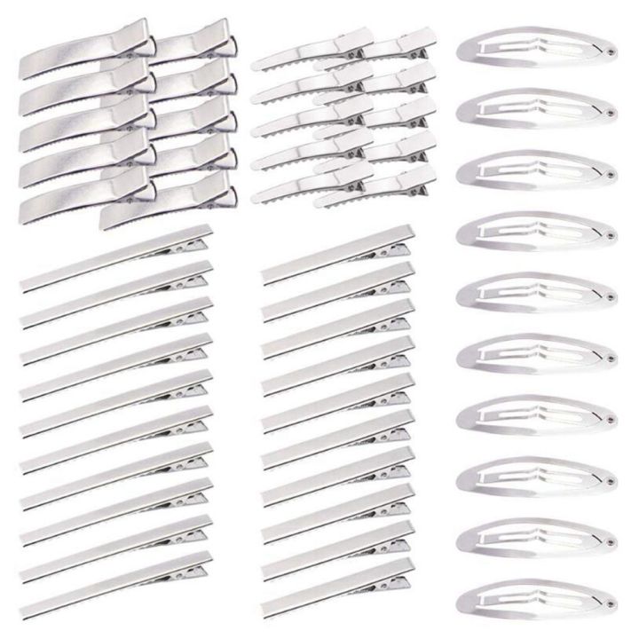 5 Styles Hair Clip with Teeth Blank Setting Base for DIY Hair Clips