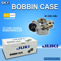 Juki Bobbin Case with Golden & White Plate (1-Packet/50 Pcs) – Compatible with Plain Sewing Machines. 