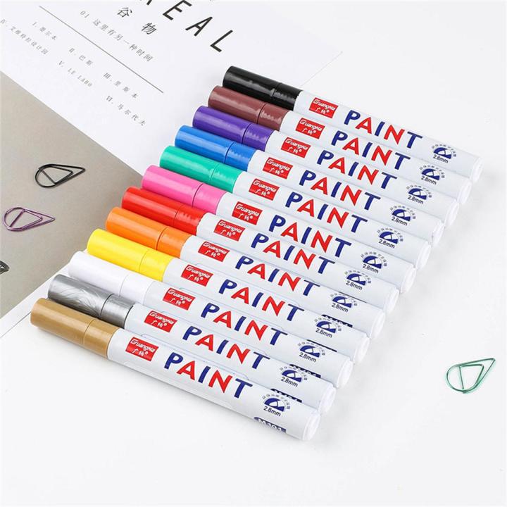 Waterproof Permanent Paint Marker Pen For Car Tyre Tire Tread Rubber