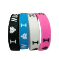 Adjustable Silicone wristband Trendy Silicone Ink filled Rubber bracelet Rubber Music wristband for Rock music fans Music. 