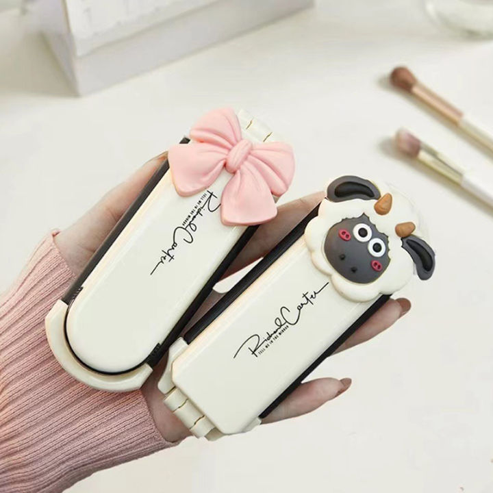 Cute%20Folding%20Airbag%20Comb%20With%20Mirror%20Silicone%20Cartoon%20Folding%20Combs%20Girls%20Women%20Portable%20For%20Travel%20Head%20Massager%20Relax-MOILY%20-%20Image%202