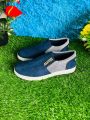 Velvet Fabric Loafer Styles' Rubber Sole Winter and Summer Wind Proof Shoe For Men. 