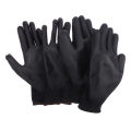 【Sell-Well】 1Pair Safety Work Anti-Static Gloves Coated Palm Gloves Unisex Breathable Anti-Slip Repair Gloves Carpenters Supplies-Cola Kids. 
