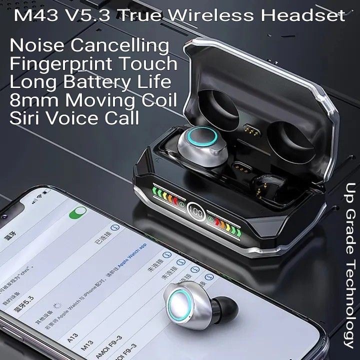 M43%20TWS%20Bluetooth%205.3%20Wireless%20Earbuds%20Stereo%20Sound%20Earphones%20Led%20Power%20Display%20Gaming%20Headsets%20Noise%20Cancelling%20Headphones%20With%20Charging%20Case%20-%20Image%207