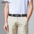 MaiKun Belt Canvas Men’s Belts Metal Slider Buckle Belts For Men Male Military Tactical Strap for Pants Jeans.