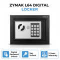 Mini Locker Zymak L64 Safe Box Digital Locker For Home.