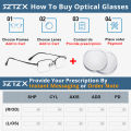 SZTZX Ultra-Light Photochromic Reading Glasses Men Anti Blue Ray Myopia Prescription Glasses Elastic Legs Optical Eyeglass Frame. 