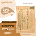 Best Dry Clay Kraft 2 gram 50 pcs 30% moisture absorption capacity packet make by Kraft paper and premium quality dry clay desiccant. 