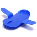 JAY Plastic Curry Comb Adjustable Strap Horse Pony Care Grooming Scraper Brush Clean. 