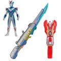 Victor Knight, Flute, , Flute Form, Lighting Sound Effect, Ultraman Transformer, Boy, Toy Gift.