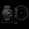 Durable Sports Watch Waterproof Fitness Outdoor Activity Heart Rate Fitness Rugged Sports Watch.