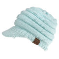 2018 New Style Labeled Baseball Cap Cap Back Opening Ponytail Hat Autumn Winter Beanie Woman 12 Colors. 