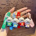 Cartoon Cute Panda Keychain Adorable Animal Keyring Men and Women Kids Bag Pendant Car Key Chain Key Ring Gift for Children. 