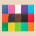 【The road to happiness Store】Colorful Card Sleeves Rainbow Plastic Card Sleeves Transparent Cards Protector Shield Cover 66x91MM Board Cover.