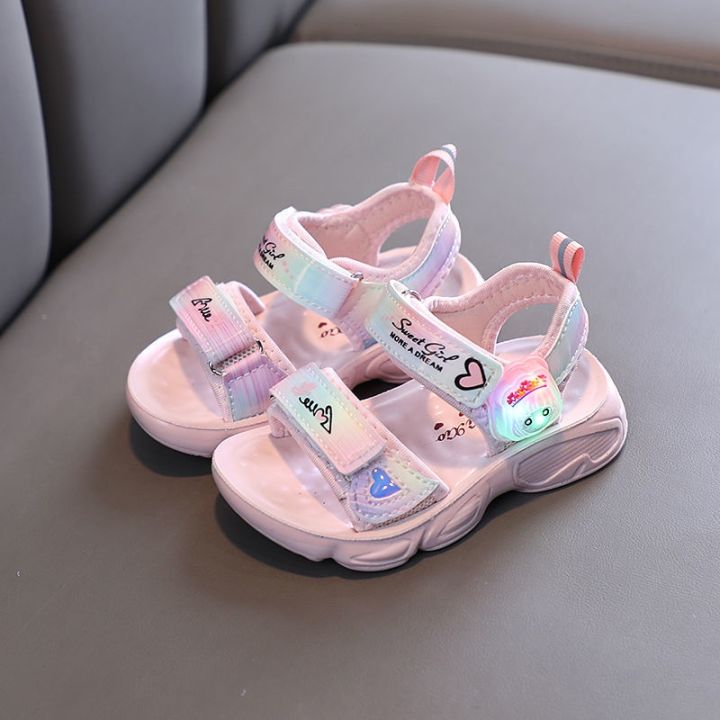 Korean%20Style%20Girls'%20Summer%20Sandals%20Soft%20Bottom%20Little%20Kids'%20Princess%20Shoes%20Beach%20Shoes%20Girls'%20Shoes%20Little%20Girl's%20Shoes%2052-3-4%20-%20Image%202