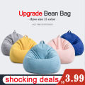 [Ready Stock] 15Color Bean Bag Single Fabric Lazy Couch Bean Bag Leisure Hotel Furniture Simple Small Apartment Sofa. 
