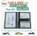 PVC leather Car Document Holder Bag - Car Paper Bag Organizer. 