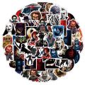 10/30/50PCS Mix Horror Movie Stickers Decals Skateboard Guitar Suitcase Freezer Motorcycle Graffit DIY Cartoon Sticker Kid Gift. 