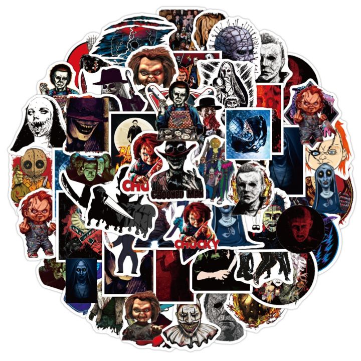 10/30/50PCS%20Mix%20Horror%20Movie%20Stickers%20Decals%20Skateboard%20Guitar%20Suitcase%20Freezer%20Motorcycle%20Graffit%20DIY%20Cartoon%20Sticker%20Kid%20Gift%20-%20Image%202