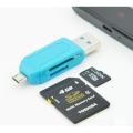 USB 2.0 OTG Memory Card Reader for Android, PC, Laptop. 