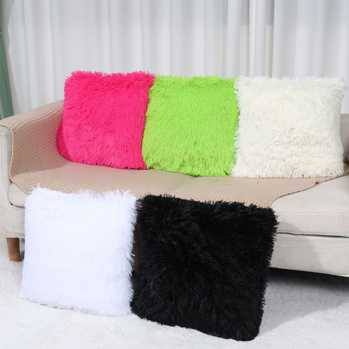 1pc%20Soft%20Plush%20Pillow%20Cover%2043x43cm%20Solid%20Color%20Cushion%20Cover%20Square%20Patterned%20Cushion%20Cases%20for%20Sofa%20Bedroom%20Car%20Livingroom%20-%20Image%202
