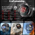 Compass Outdoor Sports SmartWatch Men 450mAh Battery 1ATM Waterproof Bluetooth Call Military Sports Fitness Smart Watch 2024 New. 